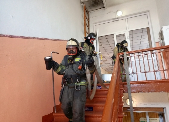 практические занятия по пожарной безопасности