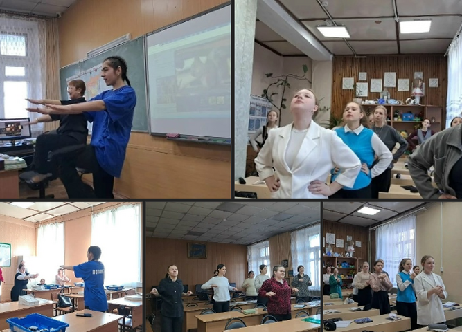 Массовая зарядка в честь Дня здоровья