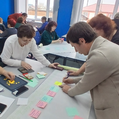 в стенах Черемховского педагогического колледжа прошел педагогический совет, который принял форму практикума картирования.