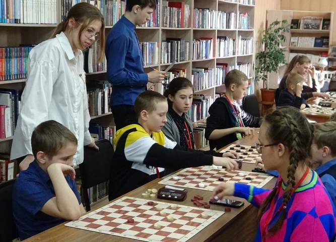 турнир по русским шашкам среди учеников города черемхово и черемховского района